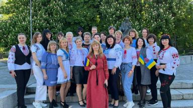 Ukrainians in the area that IMPULS supports mark Vyshyvanka day amid Ongoing Russian Invasion